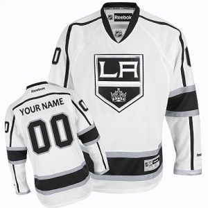 NHL Los Angeles Kings Trikot Benutzerdefinierte Auswärts Weiß Authentic